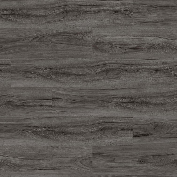 Lucida USA Sample - Gluecore Luxury Vinyl Plank Color: Slate Gray