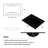 Valdren 30" Matte Black Replacement Ceramic Vanity Top