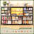 12-drawer Dresser With Led Lights & Outlets - Metal Frame Tv Stand For 60'' Screens, Versatile Use-899624216