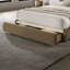 Lit 1 pièce Boucle, tête de lit courbée avec rangement FB-271503832-271503834