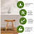 Northmoore 14'' W Teak Shower Bench