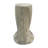 Outdoor Side Table,Hollow Design End Table,Patio Garden Stool Table,Decorative Accent Table For Patio Balcony Beach Pool Side,Lightweight Concrete,Wood Like Texture-2021807205