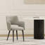 Fauteuil gris pierre