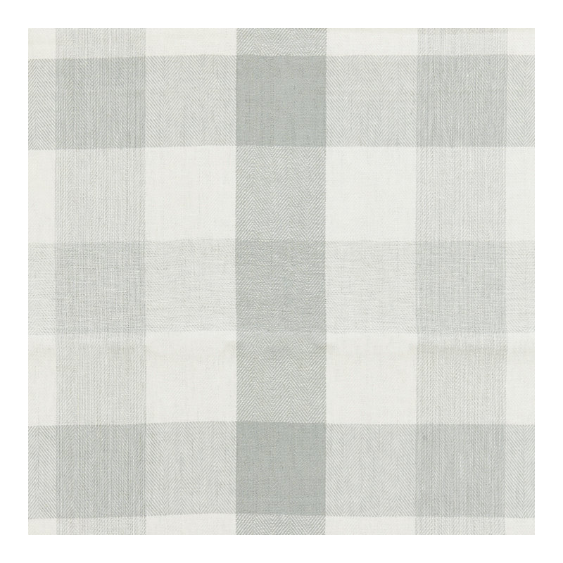 Chatham Westport Linen Plaid Fabric, Mineral