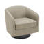 Fauteuil demi-tonneau pivotant avec cadre en bois massif Applewold-522018200