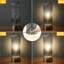 Lampe de table en verre 11,61 po Touched-1448814477