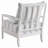 Upholstered Stripe Accent Chair