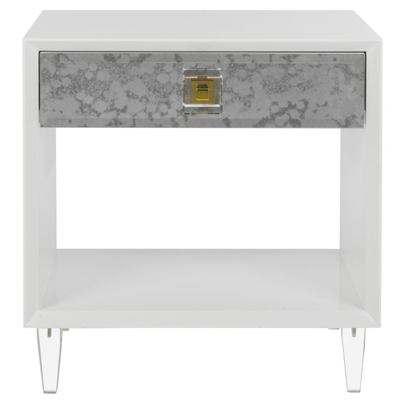 Table de bout avec rangement Arcelia