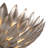 Posie 17-in Aged Silver Flush Mount