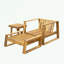 Ensemble de salon d'extérieur en bois d'acacia avec table basse-966176140