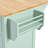 Kitchen Cart With Rubber Wood Drop-Leaf Countertop ,Cabinet Door Internal Storage Racks,Kitchen Island On 5 Wheels With Storage Cabinet And 3 Drawers For Dinning Room-2038698542