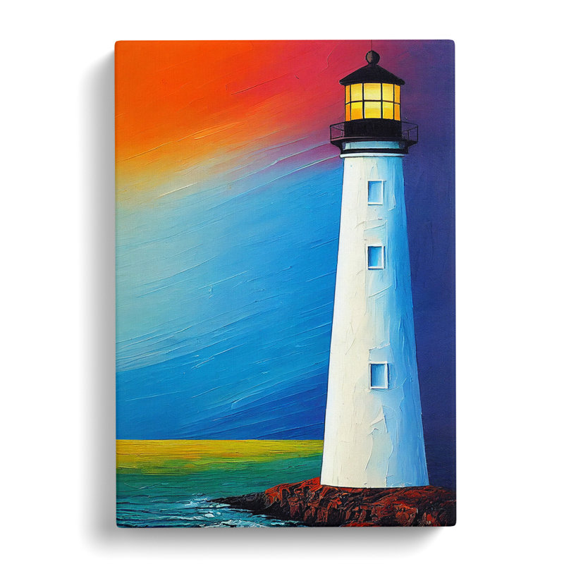 Lighthouse Vol.5 - Wrapped Canvas, 50cm H x 35cm W x 3cm D