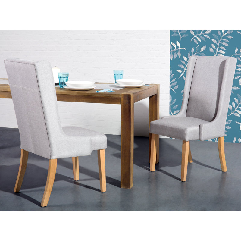 Madhav 40cm H Cotton Upholstered Side Chair
