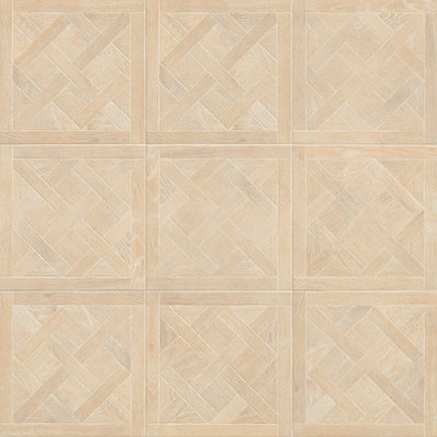 Cadence Rowan Honey18 in. x 18 in. Matte Porcelain Wood-Look Parquet Floor and Wall Tile