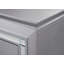 Accent Chest, 1Pc Modern Five-Drawer Chest With Faux Crystal Accent