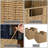 Upgraded Square Paper Rope Wicker Storage Basket For Home Organization And Decor, Farmhouse Style, Set Of 2-1565614552