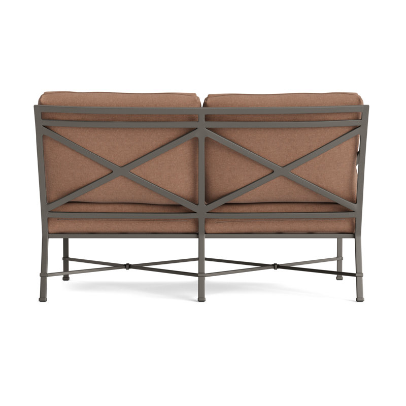 Venetian Outdoor 2 - Seat Loveseat, Fusion Clay, Mica