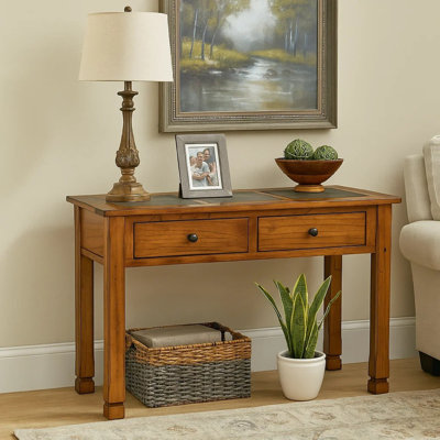 Console en bois massif Deiana