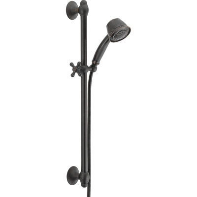 Pomme de douche multifonctionnelle coulissante Universal Showering Components