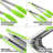 Zulay Kitchen Tongs For Cooking - 2 Pack 9" & 12" Stainless Steel Silicone Tong Set-61223043