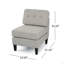 Chaise d'appoint 23,55 po Breider