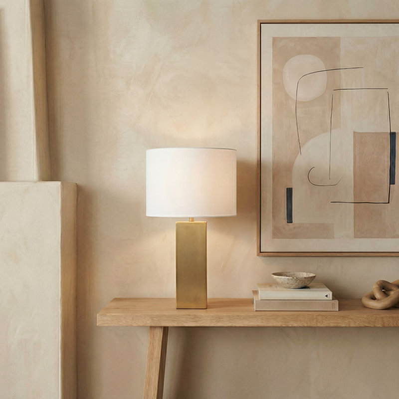 Dover Metal Square Table Lamp