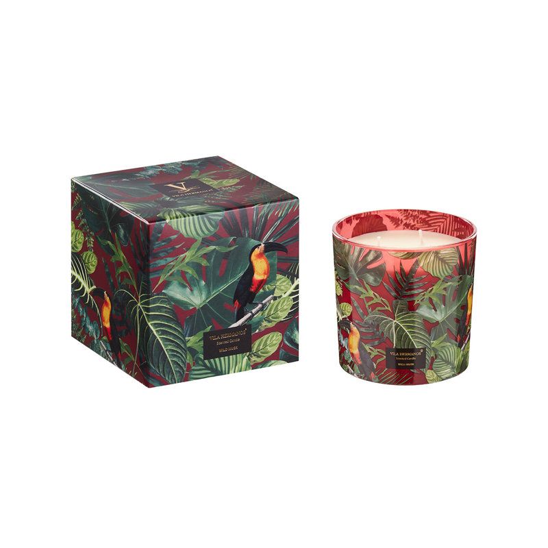 Bougie en pot Jungletropia 650gr 12x12 Wild Musk 4,92 diam. x 4,92 po