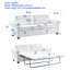 Lit convertible Fx 83,8 "- 21 pour canapé-lit, matelas pliant, structure en tube d'acier, 3, canapé-lit beige pour maison moderne. Tissu, fabrication,