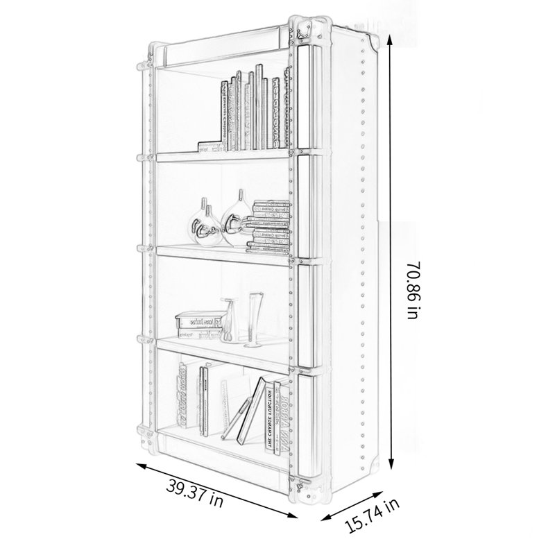 Buffet industriel 39,37 po