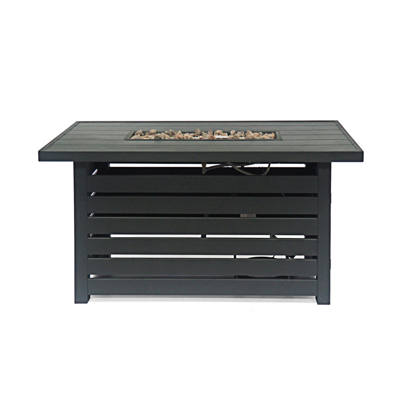 Rectangular Iron Fire Pit - 30
