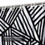 Rideau de douche Brush Grunge Art abstrait noir avec 12 crochets-176388806
