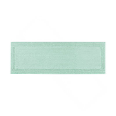 1 PCS 24X36" 100% Cotton Tufted 3000 GSM Reversible Bath Rug Green