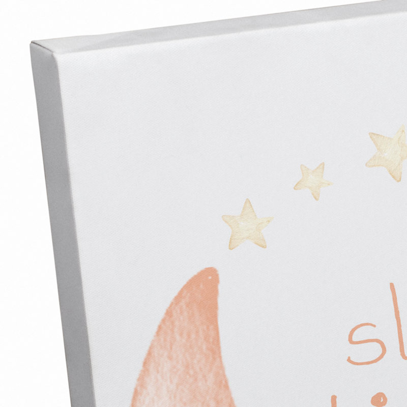«Sleep Tight Stars», art sur toile, H 14 po x l 11 po x P 1,25 po