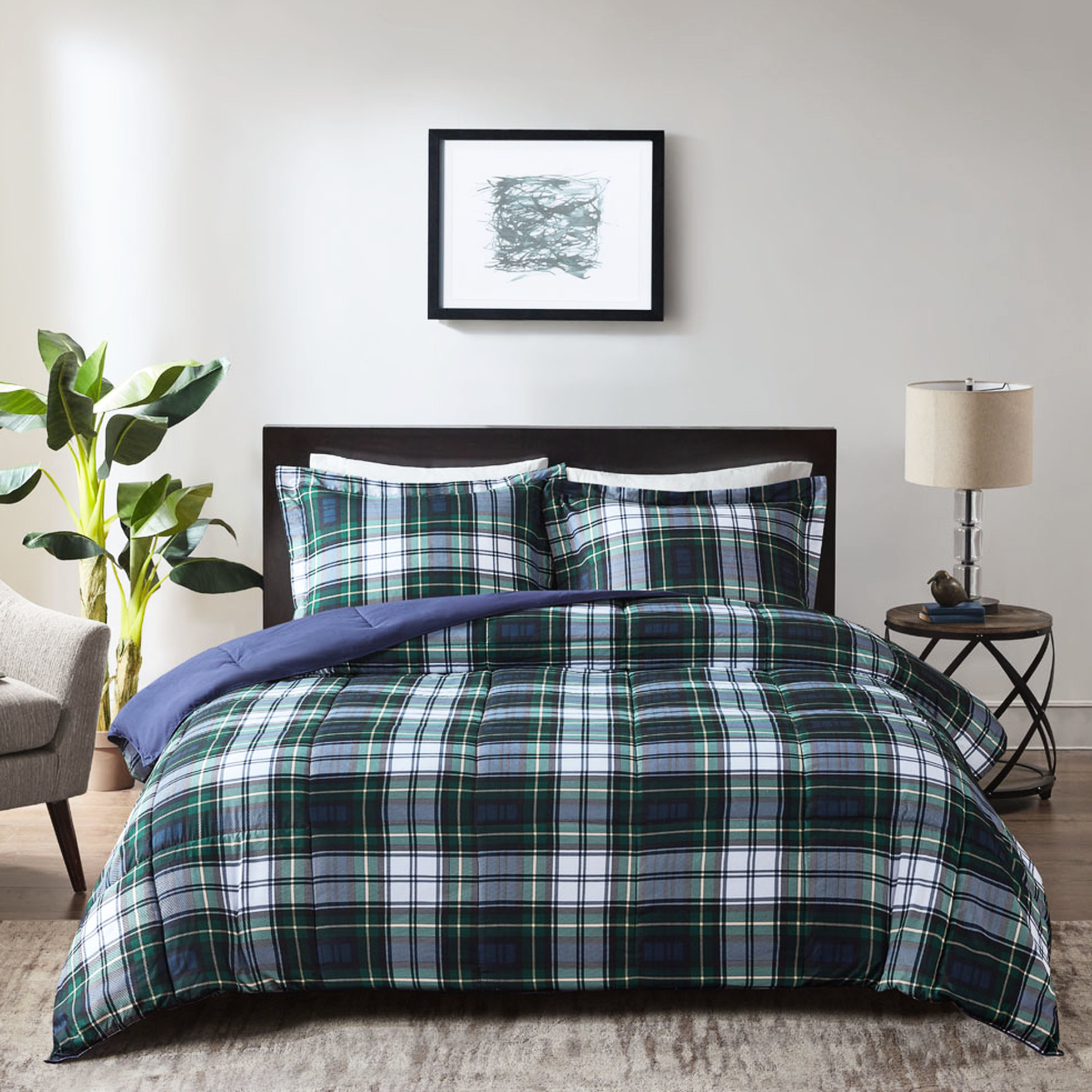 PlywoodPath All Season 3M Comforter With Microfiber Shell Sewn-Thru Box ...