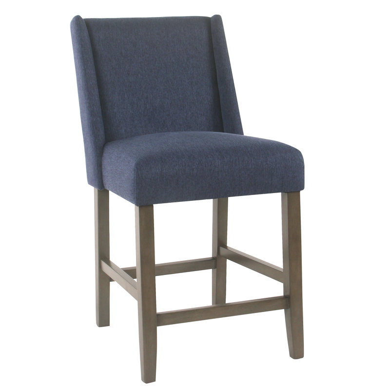 Tabouret de comptoir 24,5 po Rugeley, Bleu