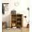 Natural Rattan Storage Cabinet Double