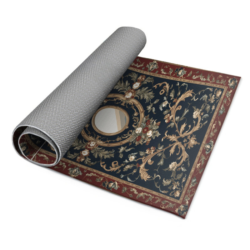 Tapis noir français intérieur et extérieur