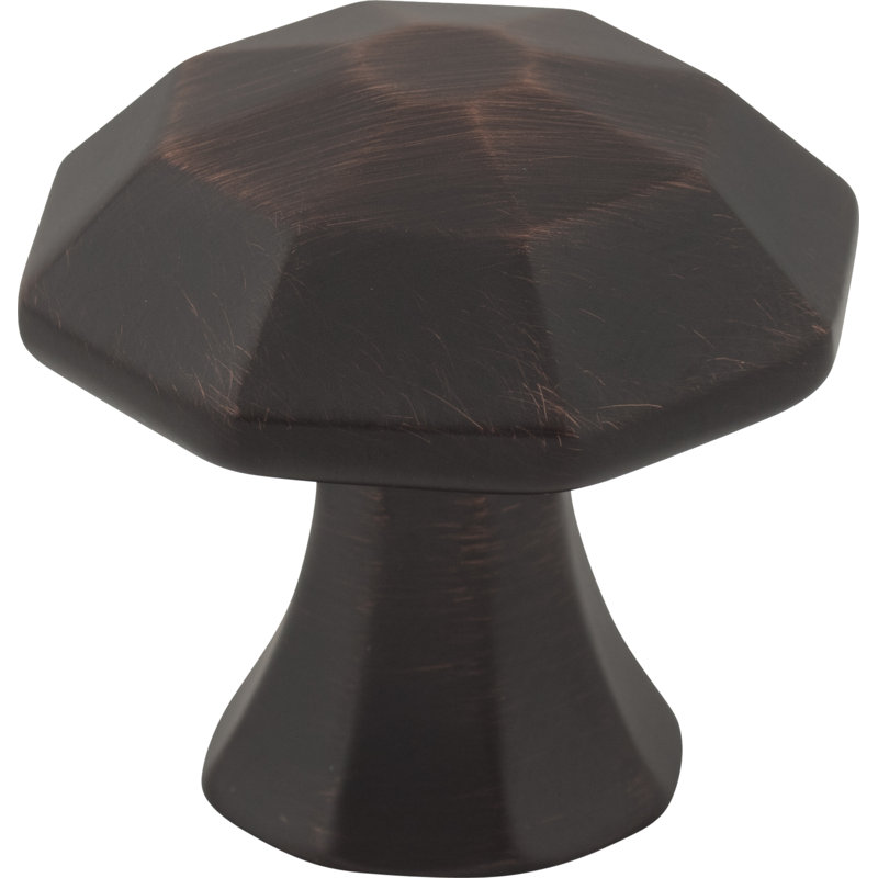 Poignée ronde 1 1/4" de diamètre Wheeler, Bronze huilé et brossé