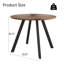 Ensemble de table de salle à manger ronde, table de cuisine moderne avec chaises-95382616-116817781-116817783