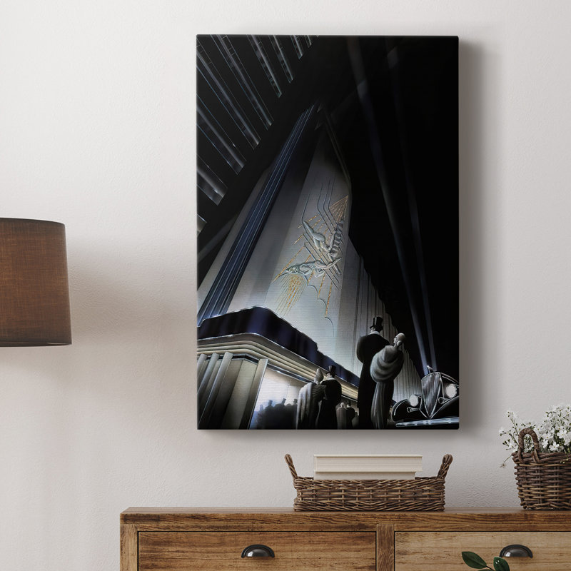 Soirée d'ouverture - galerie Cavas sur mesure, H 18 po x l 12 po
