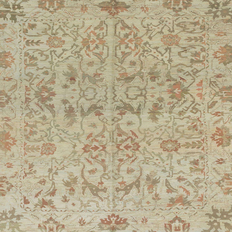 Tapis abstrait, Carré 3 pi
