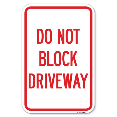Ne pas bloquer l'allée / 24632