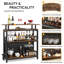 Bar avec tablettes de rangement Home-1505611461