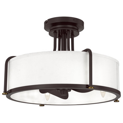 Herkus 12'' Ceiling Fan with Light Kit