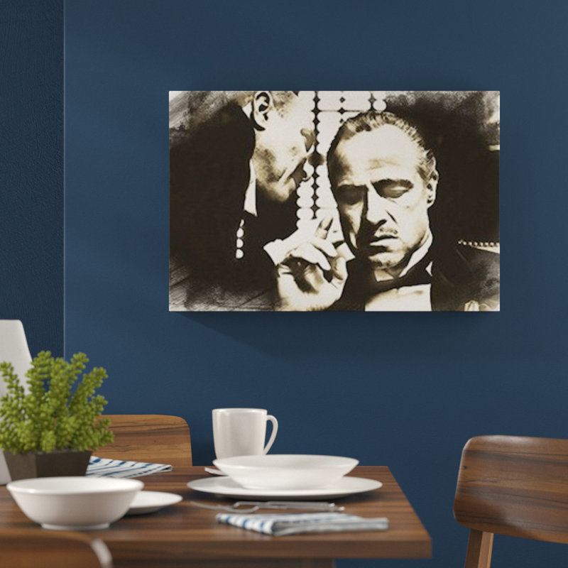 The Godfather Moment - Stretched On Wooden Frame Print on Canvas, 80cm H x 100cm W x 2cm D