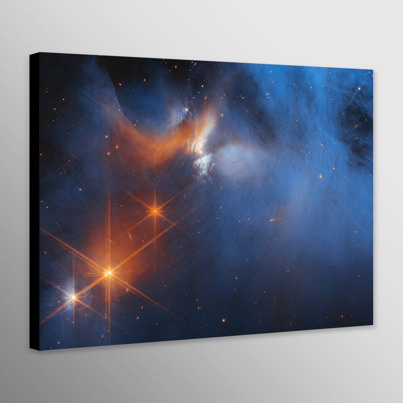 NASA James Webb Telescope - Chamaeleon - Molecular Cloud - Print on Canvas, 61cmH x 81cm W x 4cm D