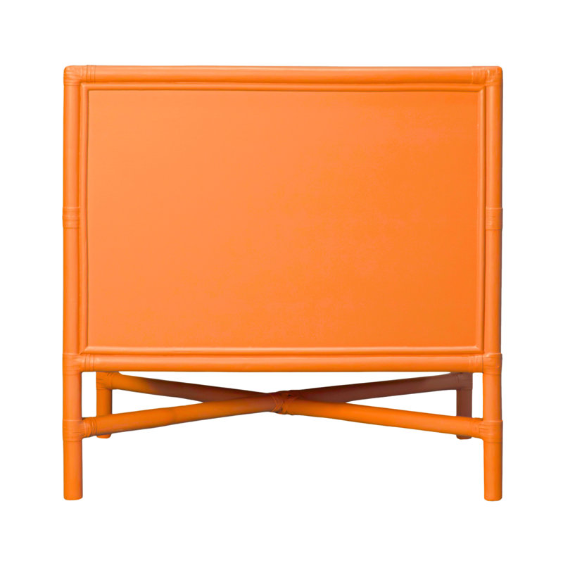 Venice 2 - Drawer Nightstand, Citrus Orange