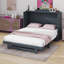 Lit escamotable Murphy avec tiroir et armoire murale en bois massif avec ports USB et prises USB-1832628675-1820307430