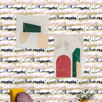 Rouleau de papier peint pelez et collez