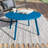 Aljawhara Round Metal Outdoor Coffee Table , 27.5'' in. W 27.5'' in. D-1942999379